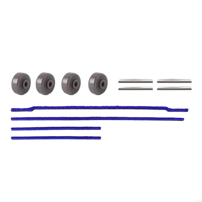 ユニバーサルホイールバキュームクリーナーブラシストリップ柔らかい毛アタッチメントフロアカーペットクリーニング用の接着エッジストリップn58d