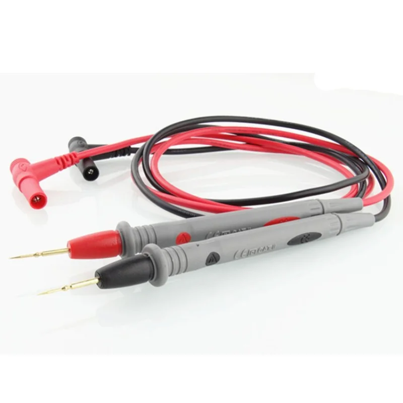 Multímetro digital universal Leads Line1000V 20A Bolígrafo de reloj chapado en oro