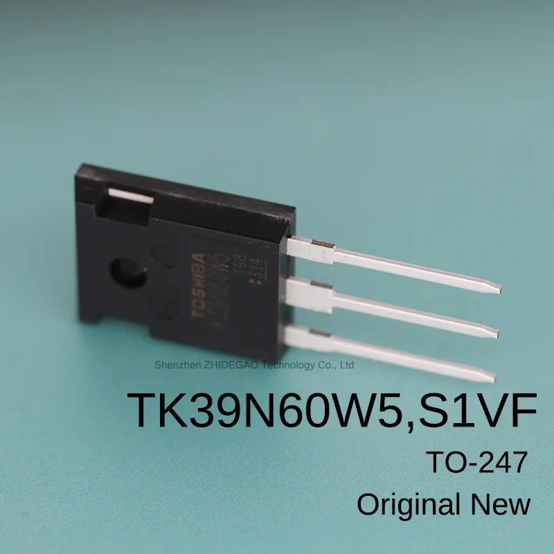 高出力mosfet N-CH,tk39n60w5,s1vf,600v,38.8 aから-247-3, 100% 新品