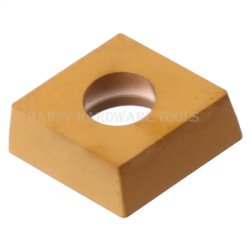 إدراج مشقوق بلونين CCMT09T304-GM SP3200 إدراج تحول فولاذي مقاوم للاهتراء وإزالة شريحة ناعمة