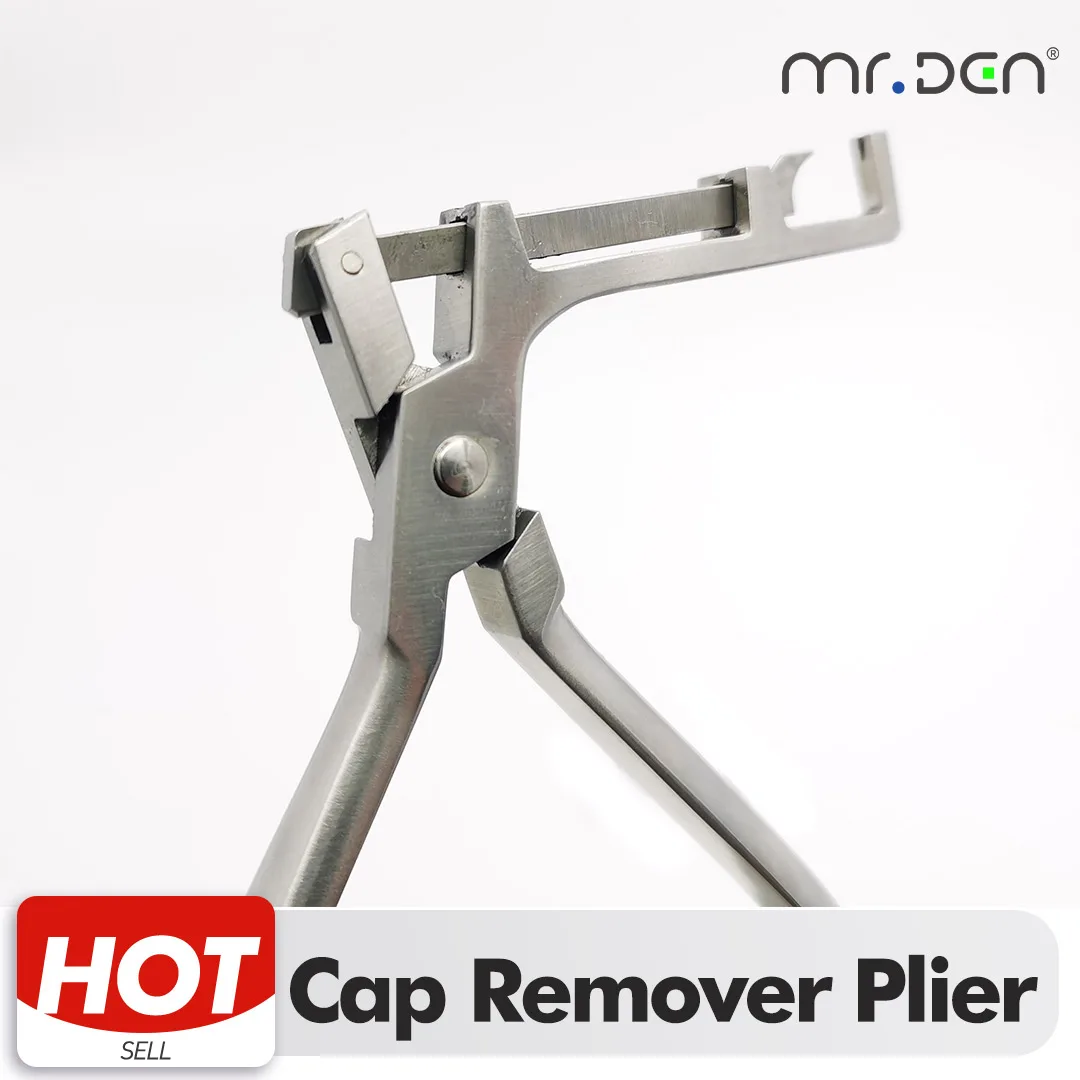 

Hot Sale Orthodontic Stainless Pliers Buccal Tube Convertible Cap Removing Plier Dental Plier for Convertible Buccal Tubes