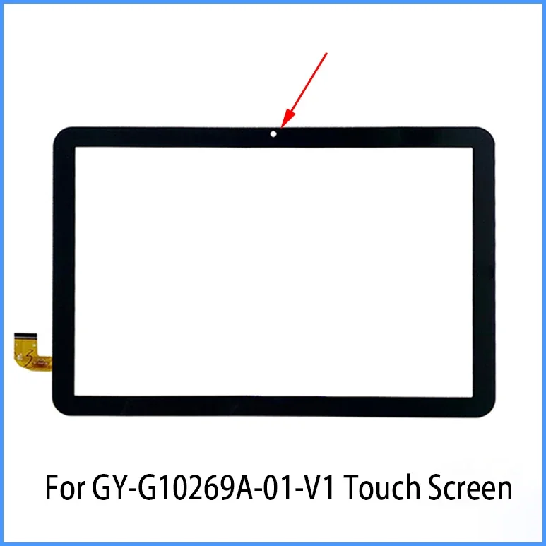 Nouveau 10.1 pouces P/N GY-G10269A-01-V1 puzzles itive laqué PIN écran tactile verre panneau réparation et pièces de rechange GY-G10269A-01-V1