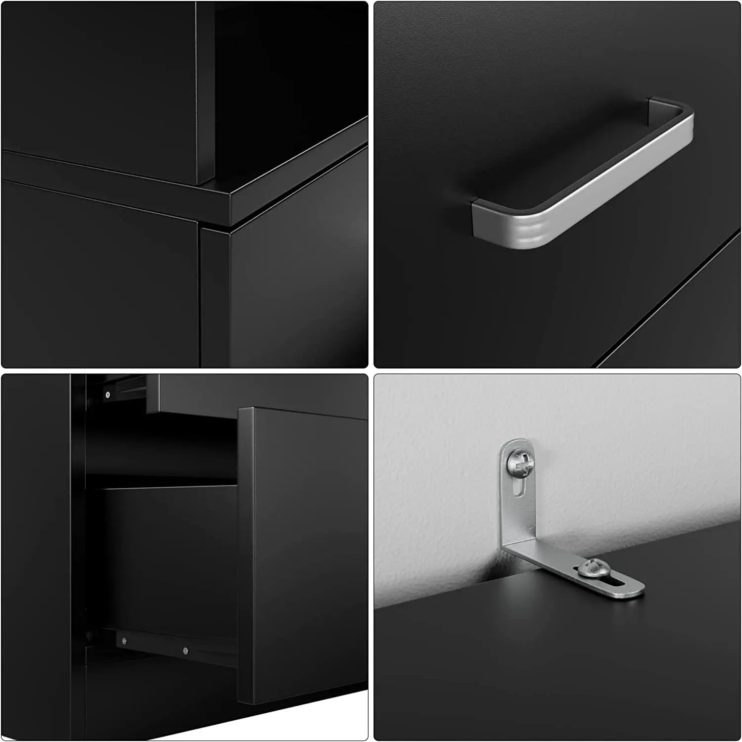 ！@Spot Wholesale Study Multi-Layer and Multi Drawer Simple Bookshelf Home Study Floor to Wall Storage Bookshelf