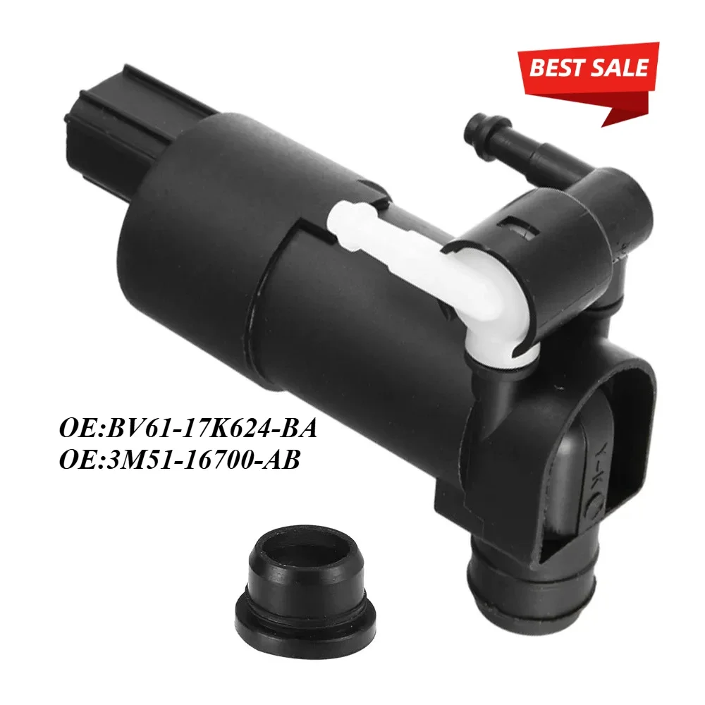 

Front Windshield Wiper Washer Pump Motor for Ford Focus Mk3 2.0 TDCi 2012 2013 2014 2015 2016 BV61-17K624-BA 2pins