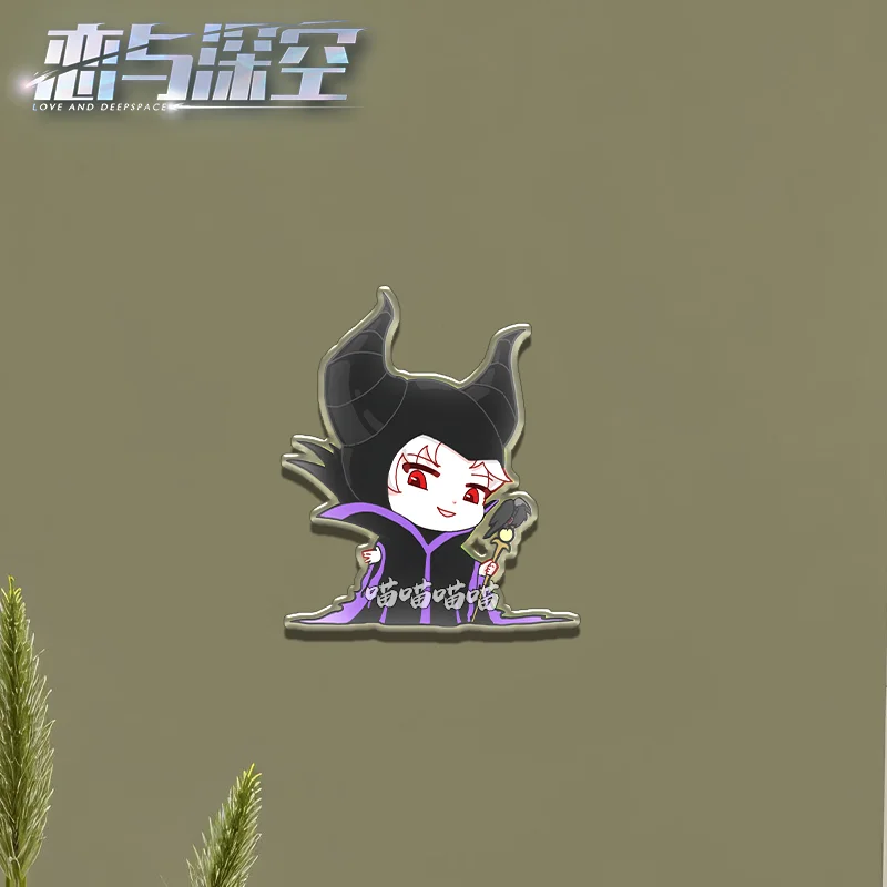 5 個の愛とディープスペース ゼイン シラス バッジ アニメ かわいいブローチ ラペルピン DIY バックパック帽子服アクセサリーグッズギフト