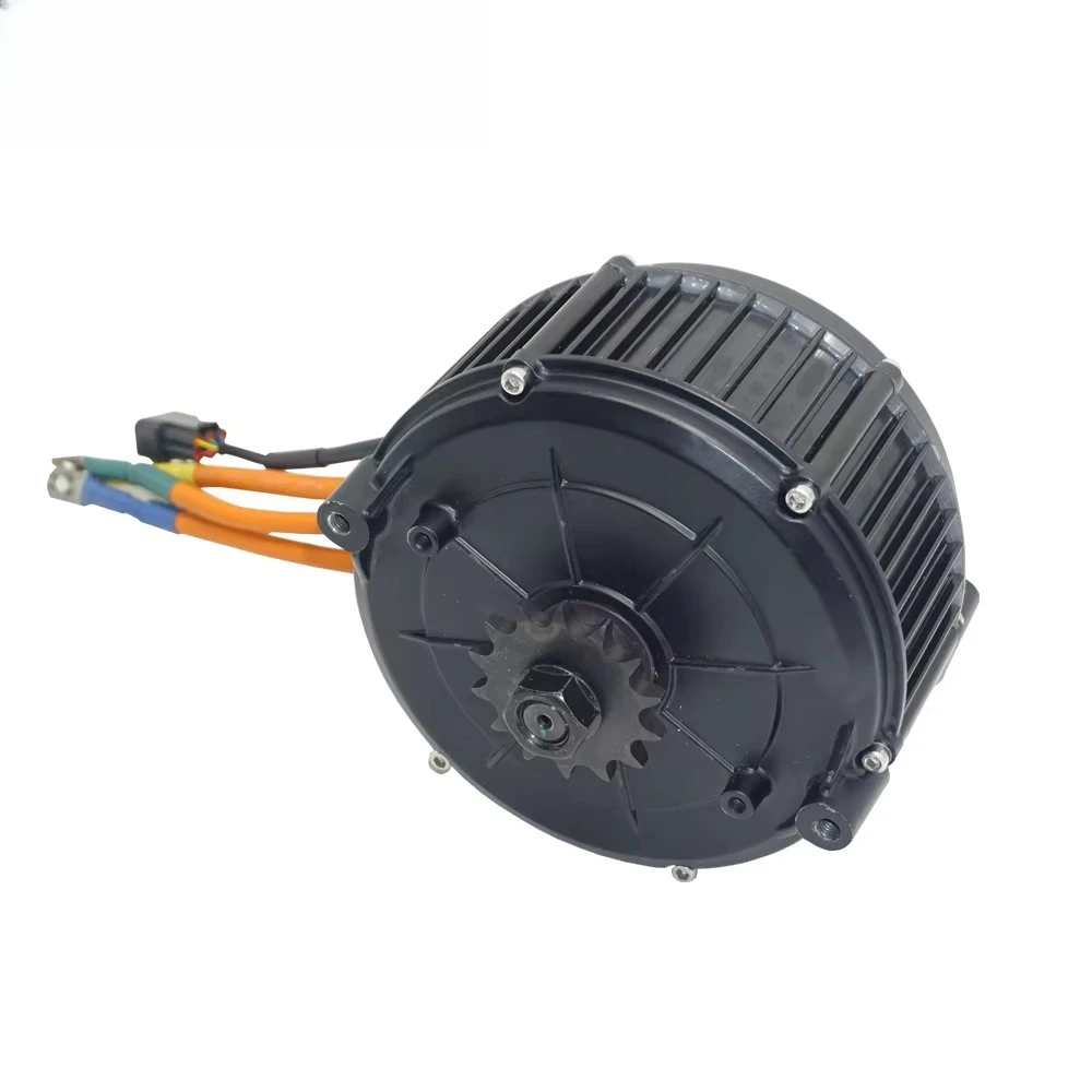 QS Motor 5000W 35H V2 Electric Bicycle Mid Drive Motor QS 165 Motor with 428 Sprocket Adapter