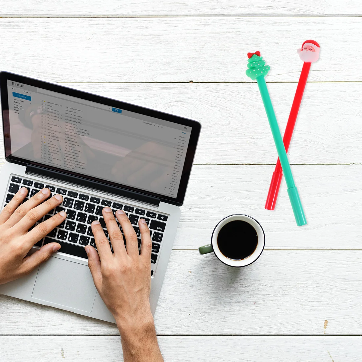 

24pcs Christmas Themed Gel Pen Cute Cartoon Pens Stationery Writing Xmas Gift Fine Tip Portable