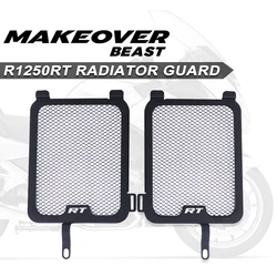 Fit For BMW R1250RT R 1250 RT 2019-2023 Motorcycle Radiator Guard Grille Oil Cooler Cover Black Aluminum alloy