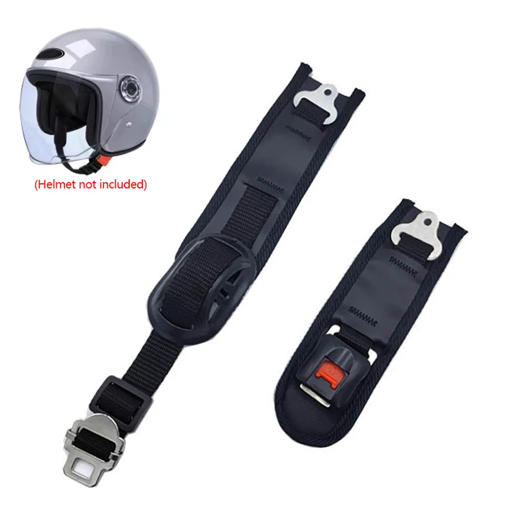 bike helmet belt replacement Quick Release Buckle Kit Ratcheted Stainless Steel Helmet Chin Strap Adapter It is easy to install Bicycle Helmet Motorcycle Helmet Strap