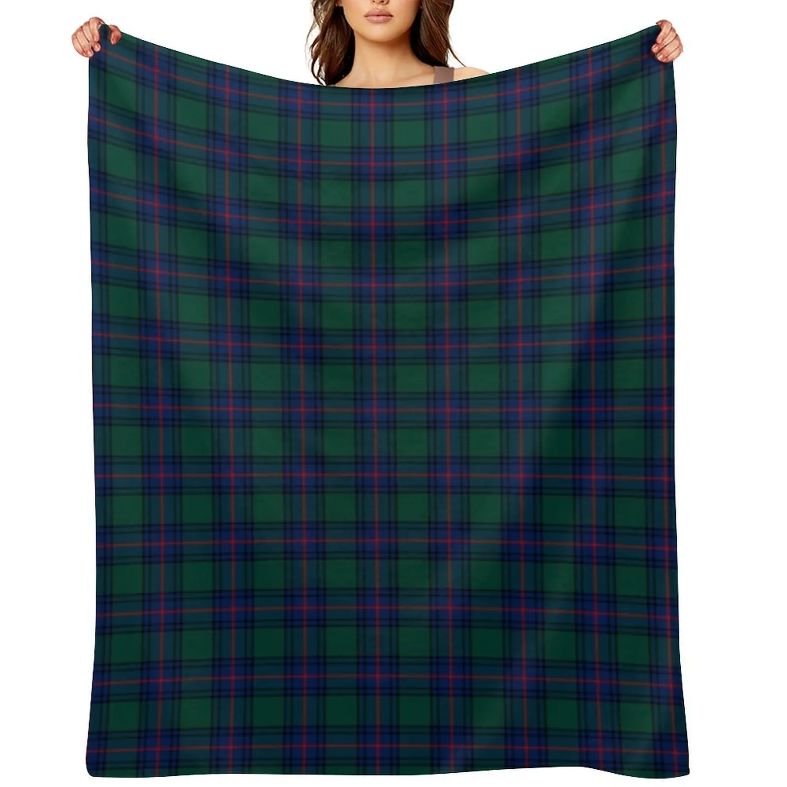 

Clan Shaw Tartan Throw Blanket Bed Fashionable Decorative Sofas Beach Plaid Blankets