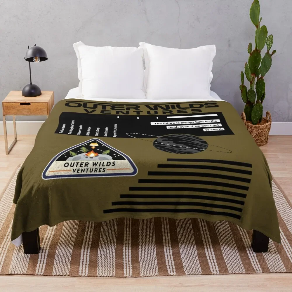 

NASA-Inspired Outer Wilds Ventures \t Throw Blanket