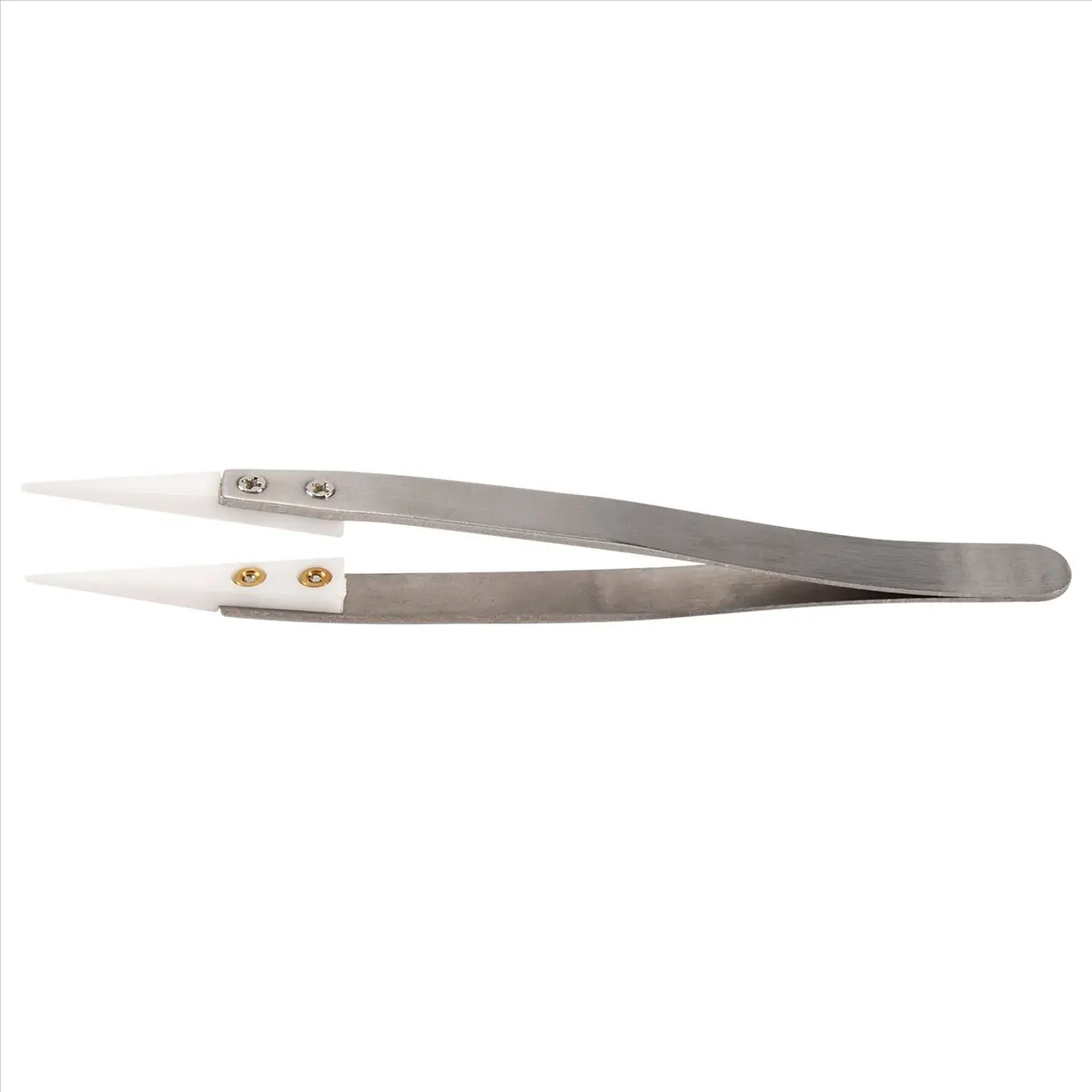 FTGT-Ceramic tweezers with stainless steel handle Refractory Acid- Pointed tweezers