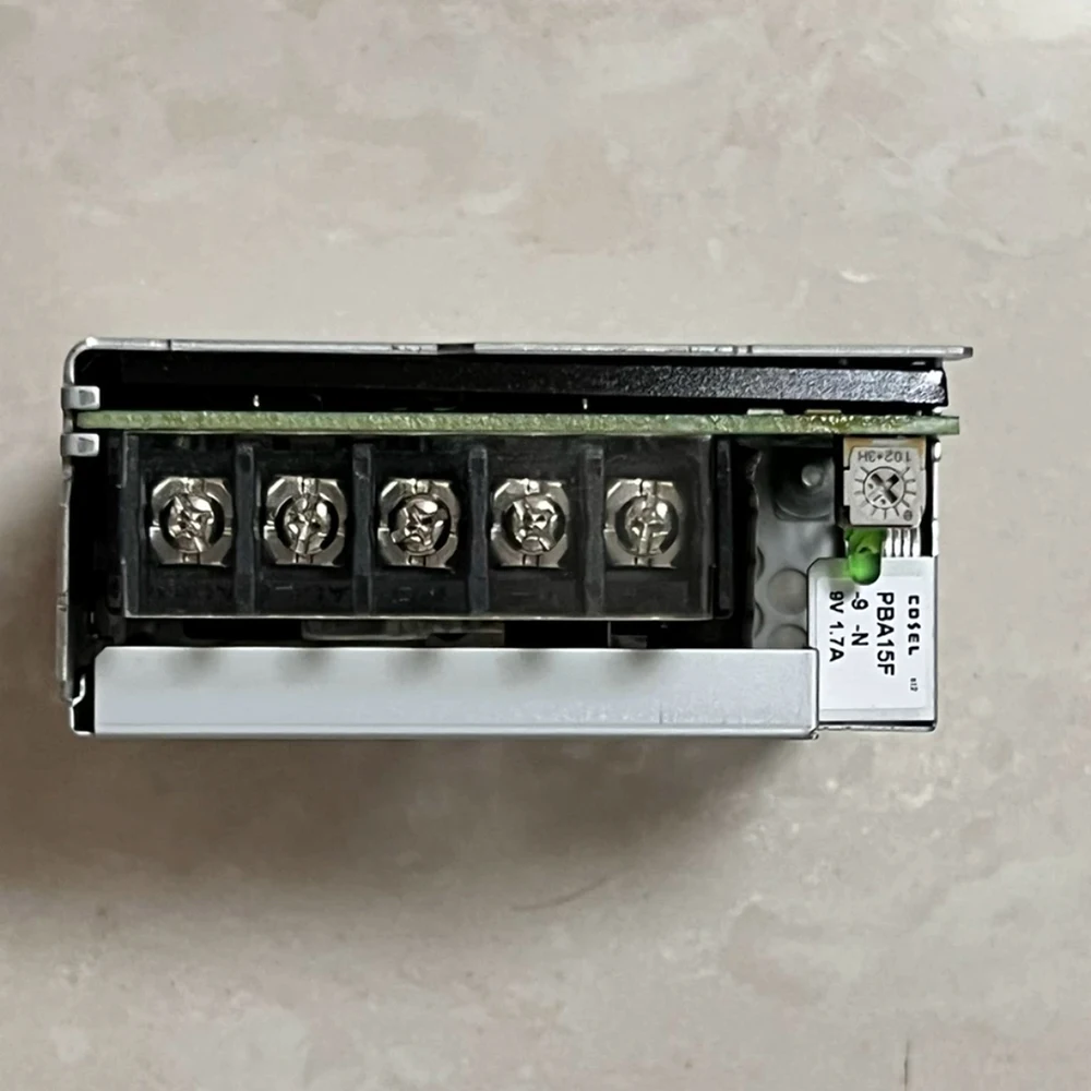 PBA15F-9 INPUT AC100-240V 50-60Hz 0.4A OUTPUT 9V 1.7A Switching Power Supply