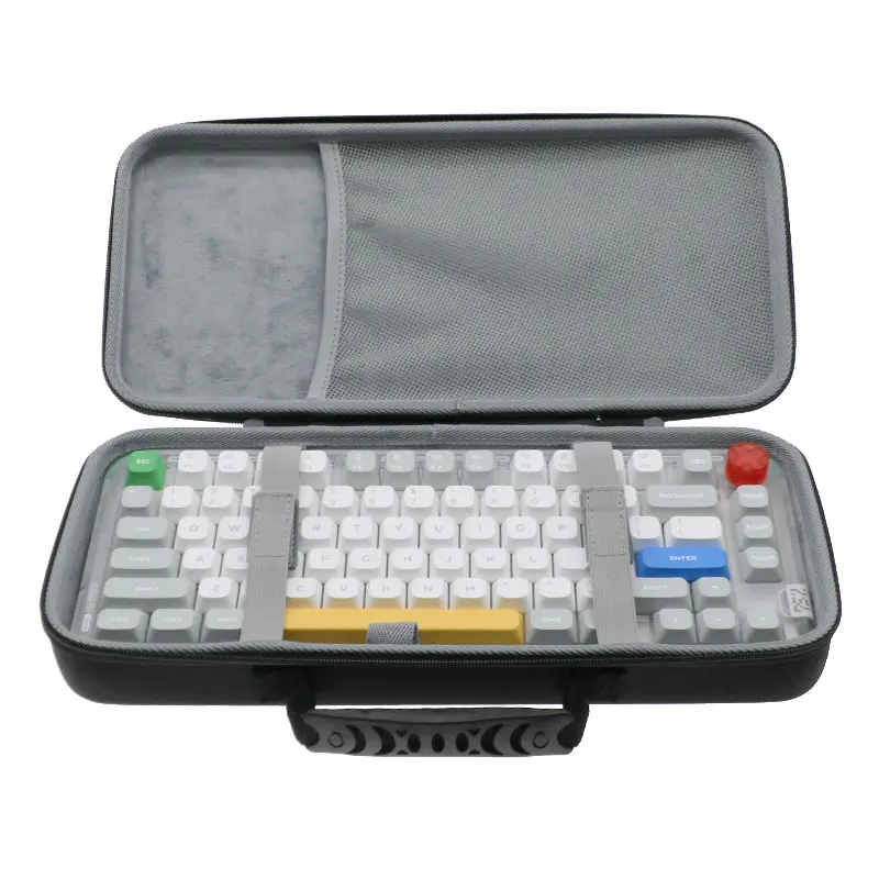 IVBX 最新ハードキャリーケース NuPhy Kick75/Air75/Node75 カスタムメカニカルキーボードアクセサリー収納バッグ
