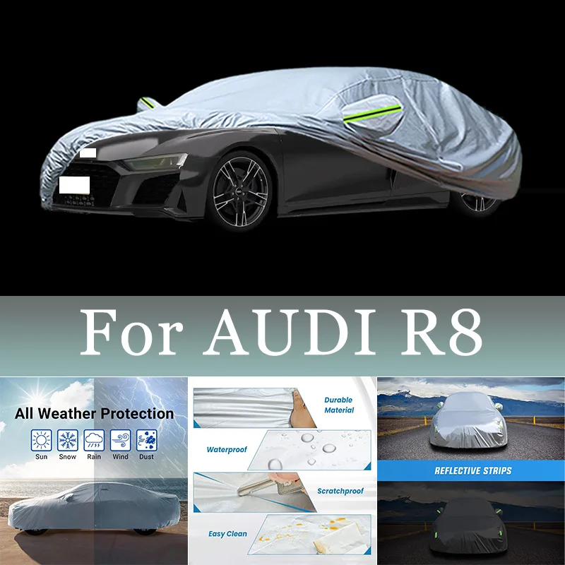 

Full Car Cover For AUDI R8 Waterproof Summer Sun Shade Anti-UV Winter Rain Snow Prevent SUV Cover