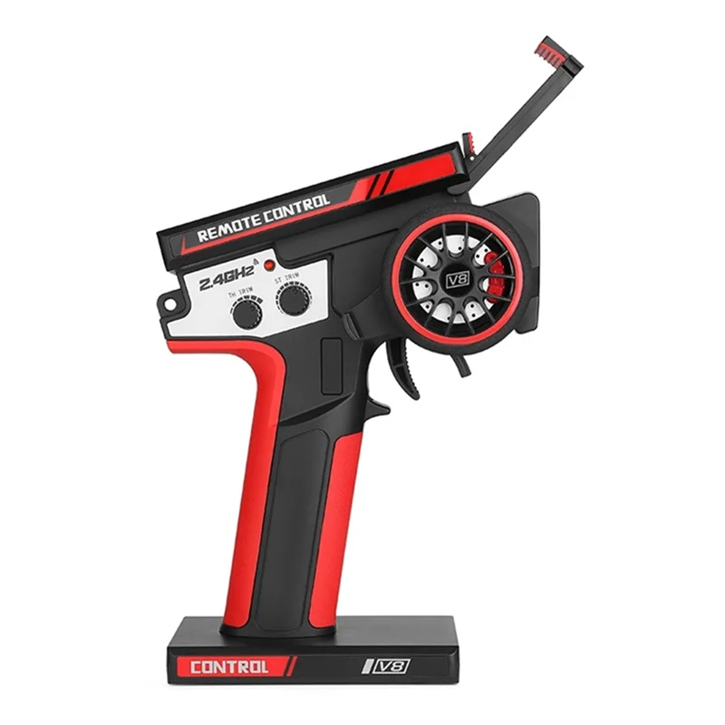 Transmissor de controle remoto B05C-V8 104018-2493 para Wltoys 124008 104016 104018 284010 284161 Novo K969 K989 Peças de reposição de carro RC