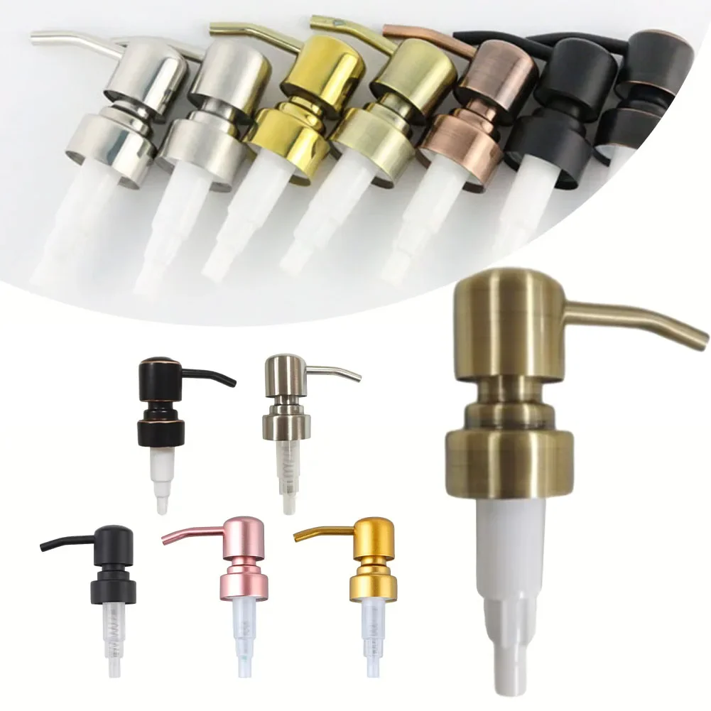 

11cm Lotion Dispenser Head Push Type Bathroom LiquidSoap Dispenser Toilet Hand Replace Lotion Shampoo Pump Tube home accessories