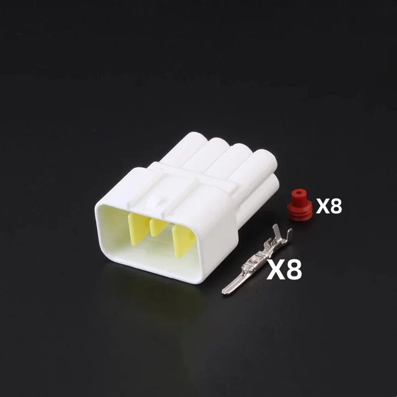 

FW-C-8M/F-B Waterproof 2.3 Connector 8pin Automotive wiring harness connector with terminal DJ7081Y-2.3-11/21