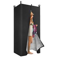Portable Privacy Shower Tent Outdoor Waterproof Changing Room Shelter for Camping Hiking Beach Toilet Shower Bathroom Beach Boat