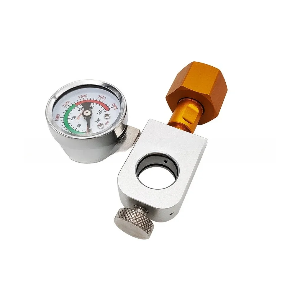 

HOT No Need for Electric Soda Bottle Inflation Connector Inflation Valve Only Axial with 3500psi Protective Cover 2025