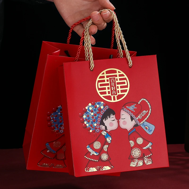 

Wedding candy box gift bag empty return gift