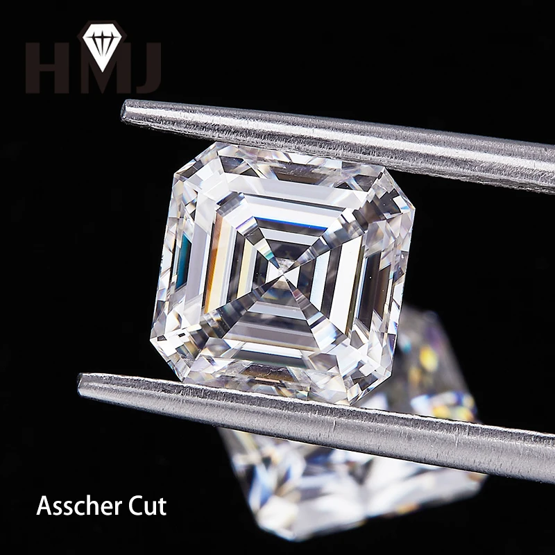 Moissanite Stone Emerald Cut D Color VVS1 Wholesale Pricewith GRA Certificate 0.5ct-10ct Gemstones Diy  Jewelry Beads