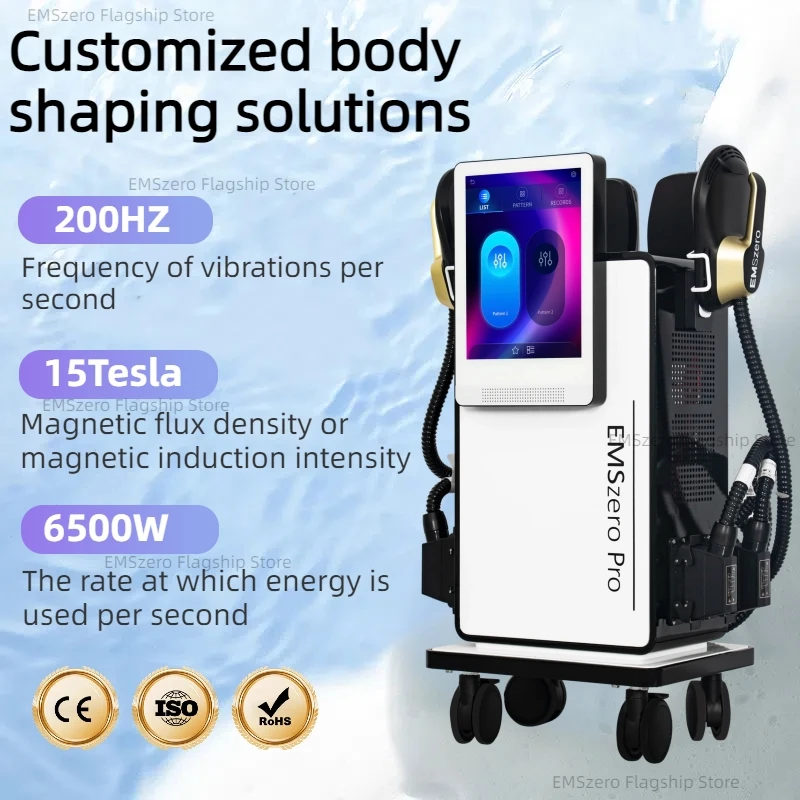 Emszero Sculpting Body RF Fat Reduction Sculpt Therapy Machine Electromagnetic Muscle Stimulate SPA Slimming Equipment