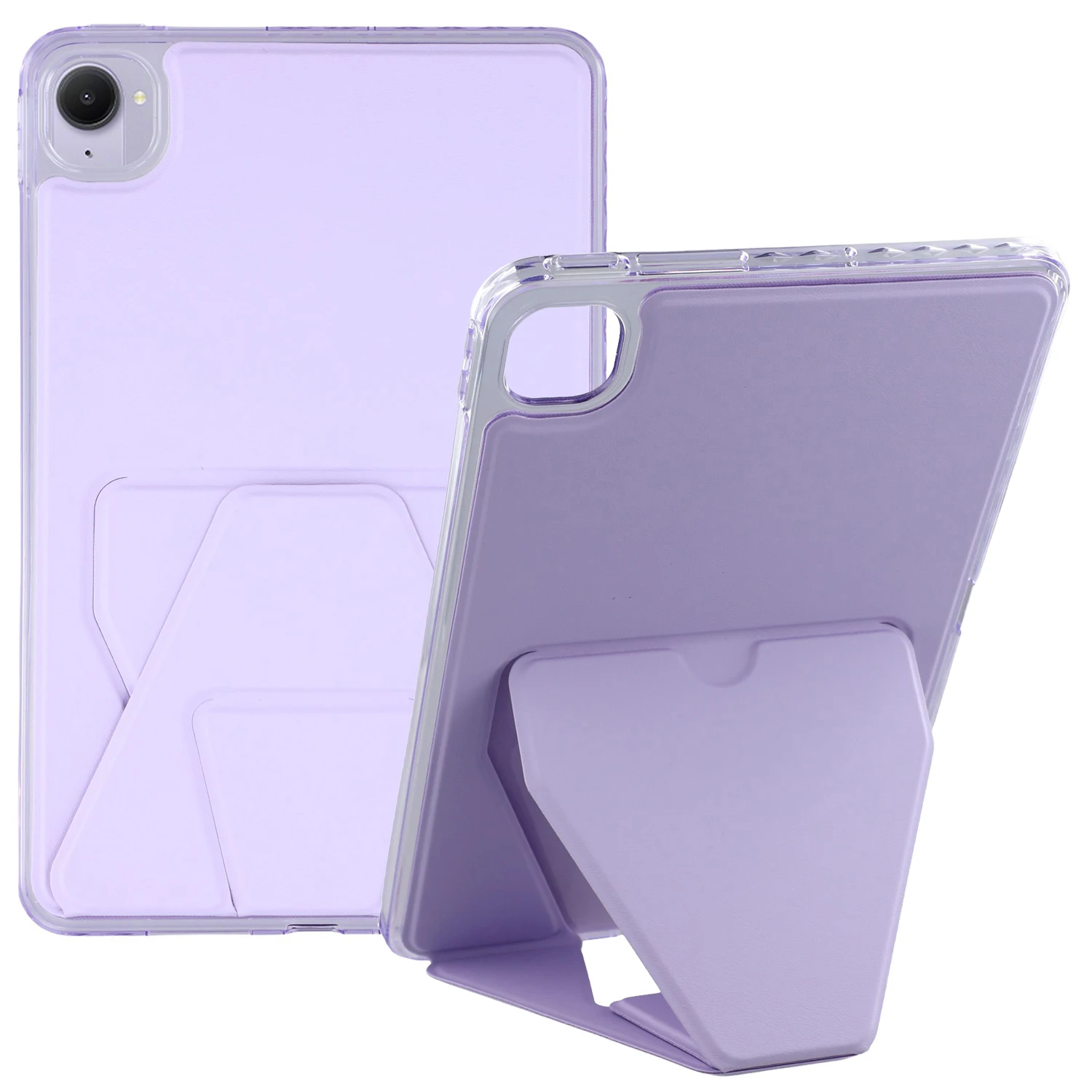 

Чехол для планшета Xiaomi Redmi K Pad из ТПУ и искусственной кожи с подставкой - фиолетовый