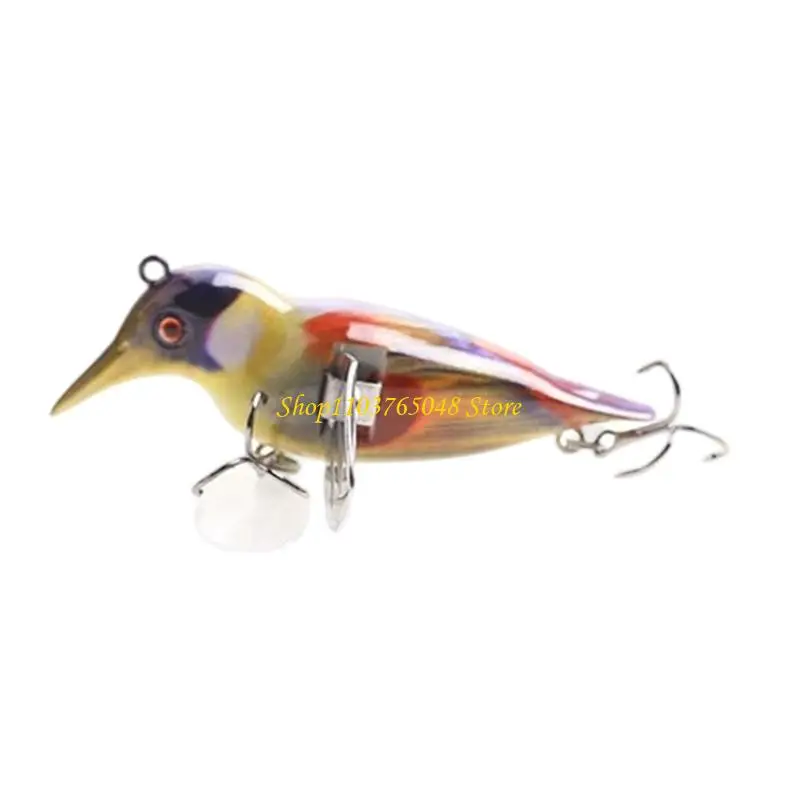 

R53E 80mm 12g Artificial Hard Baits Crankbait Fishing Tackle Spinners Fish Lures