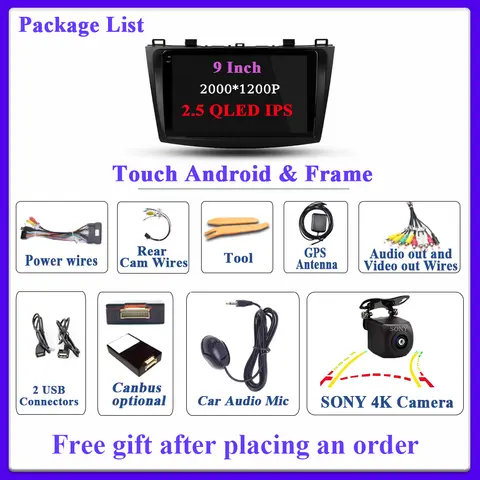 10 best selling car radio android mazda 3 - №7