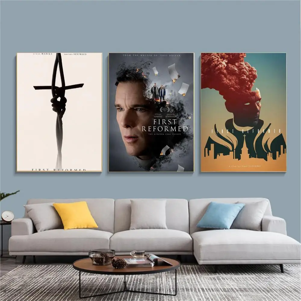 classic movie F-First Reformed-D Painting Calligraphy Nature Inspired Artwork for Living Room  Home Decoration