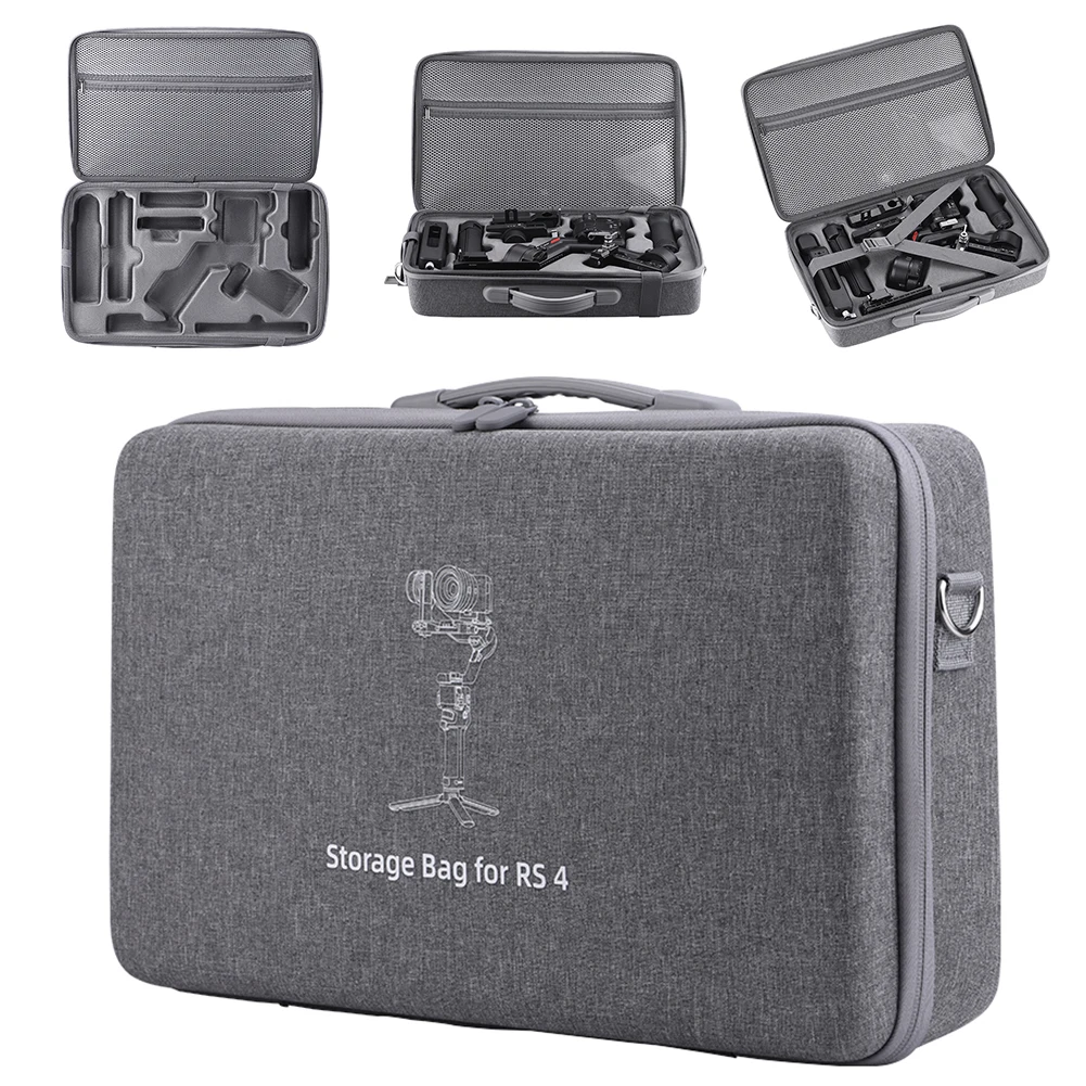 

Carrying Case Shockproof Shoulder Bag Handbag Anti-Scratch Protective Travel Case for DJI RS 4 Gimbal Stabilizer Accessories