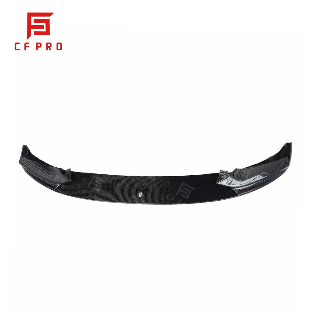 Real Carbon Fiber MP Style Car Front Bumper Spoiler Lip Splitter Trim Front lip For BMW 5 Series F10