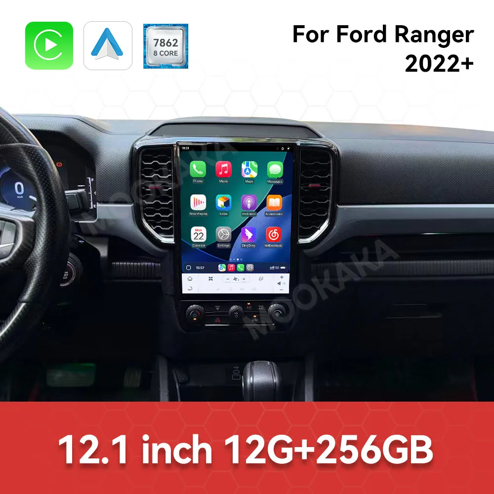 

Автомобильная магнитола для Ford Ranger 2022 с Android Auto, GPS-навигацией, мультимедийным стерео-ресивером и офлайн-картами