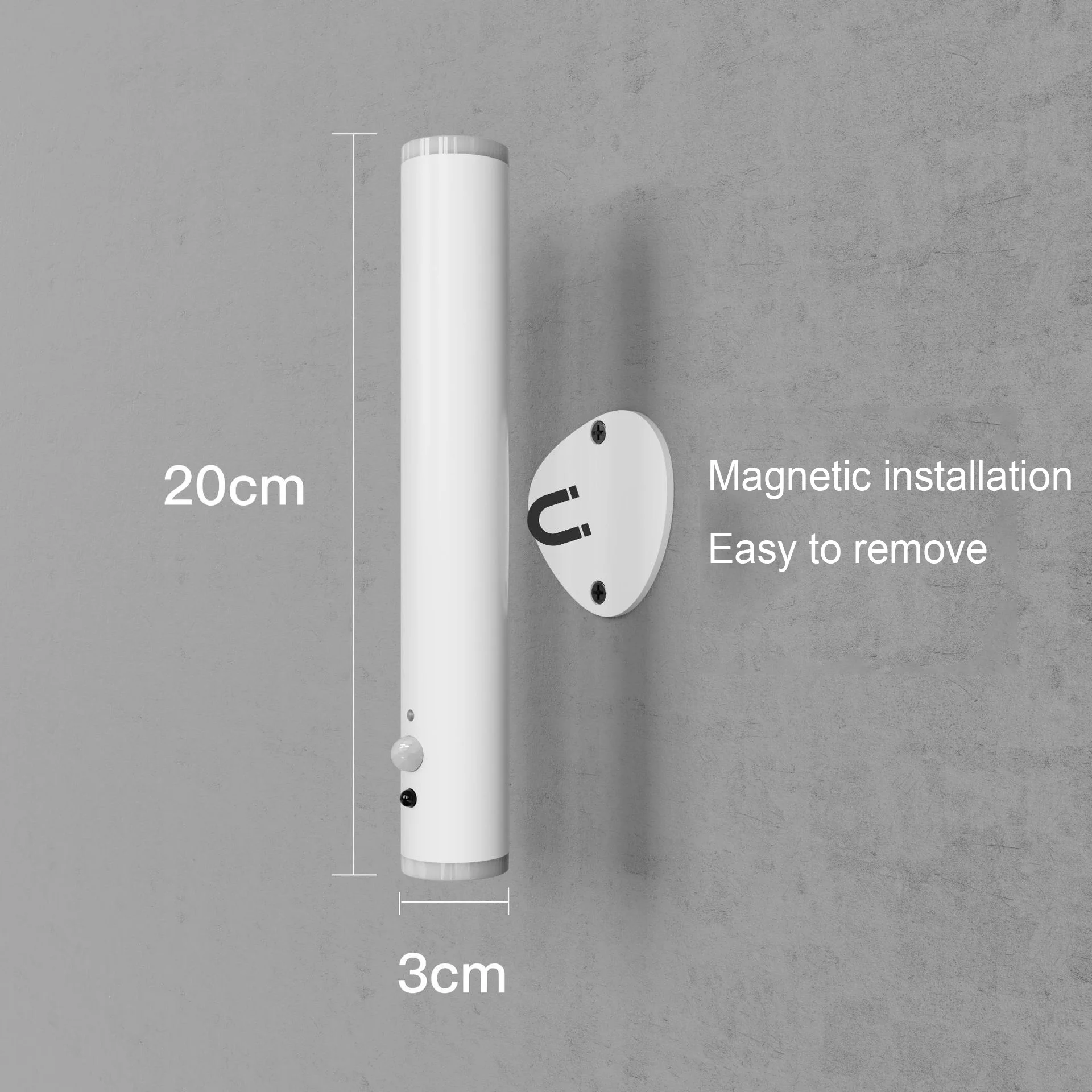 LED Wall Sconces light, 3 Brightness Levels 3 Color Modes Wall Lights, 2000mAh Battery Operated 360° Rotatable Touch Control