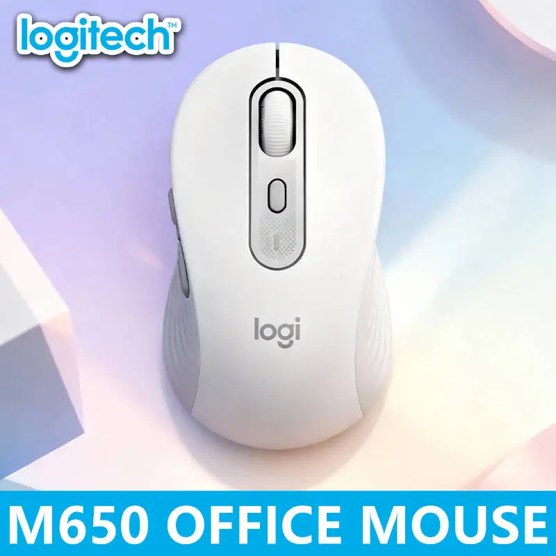 

Logitech M650/M650L Wireless Mouse - Ergonomic Contour, Advanced Optical Sensor, 10m Range, 20-Month Bluetooth Battery