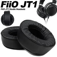 Almohadillas para auriculares FiiO JT1, almohadillas de repuesto para auriculares, tela de malla, cubiertas de memoria, esponja, proteína suave