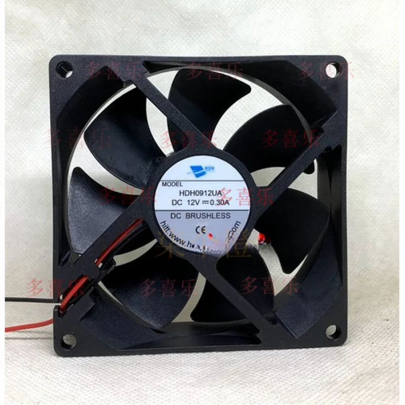 

EE для HXH HDH0912UA DC12V 0,30A 9025 9 см 2-проводной инверторный вентилятор охлаждения корпуса