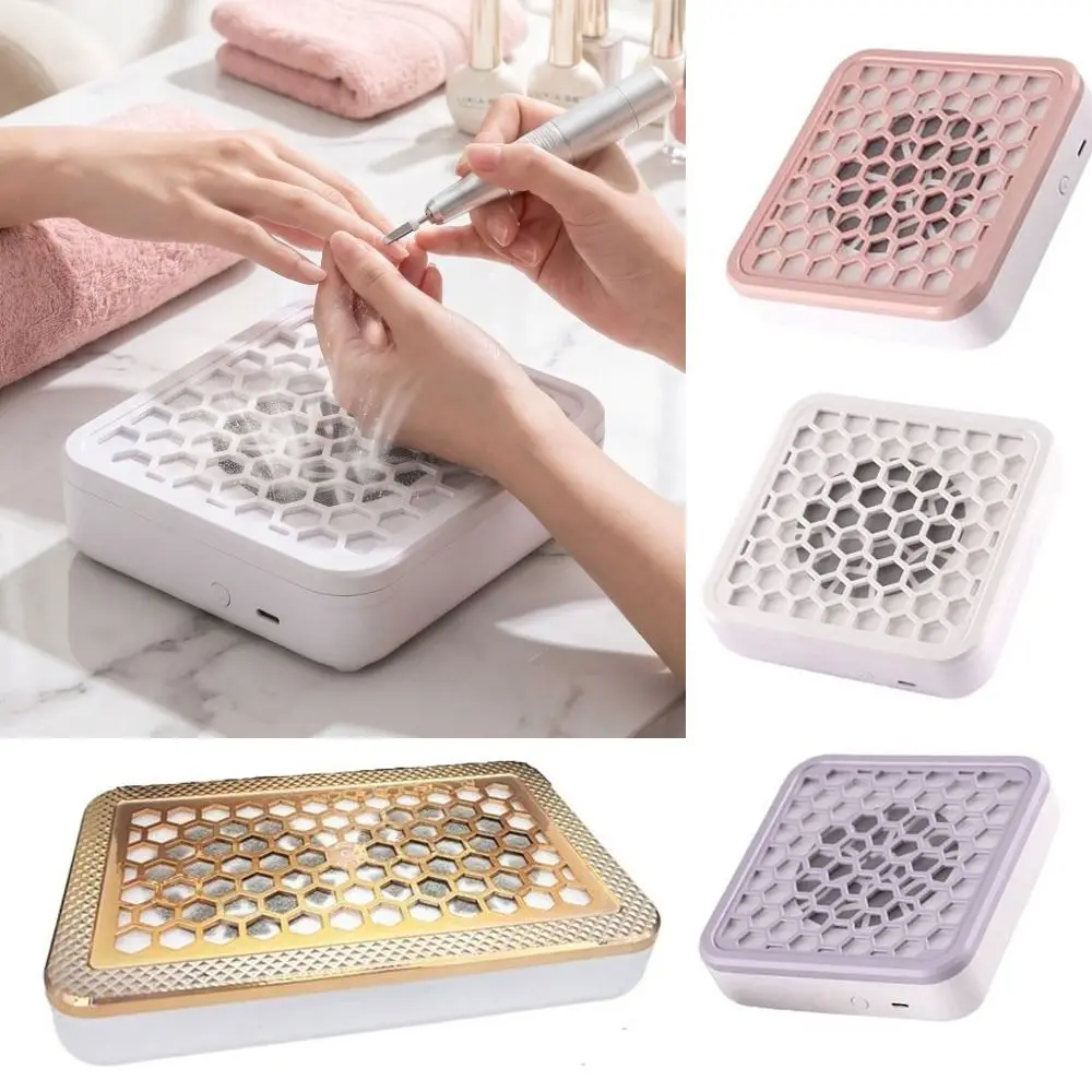 

Strong Suction Fan Nail Dust Extractor USB Filter Pad Nail Dust Collector Multi-colors Powerful Vacuum Fan