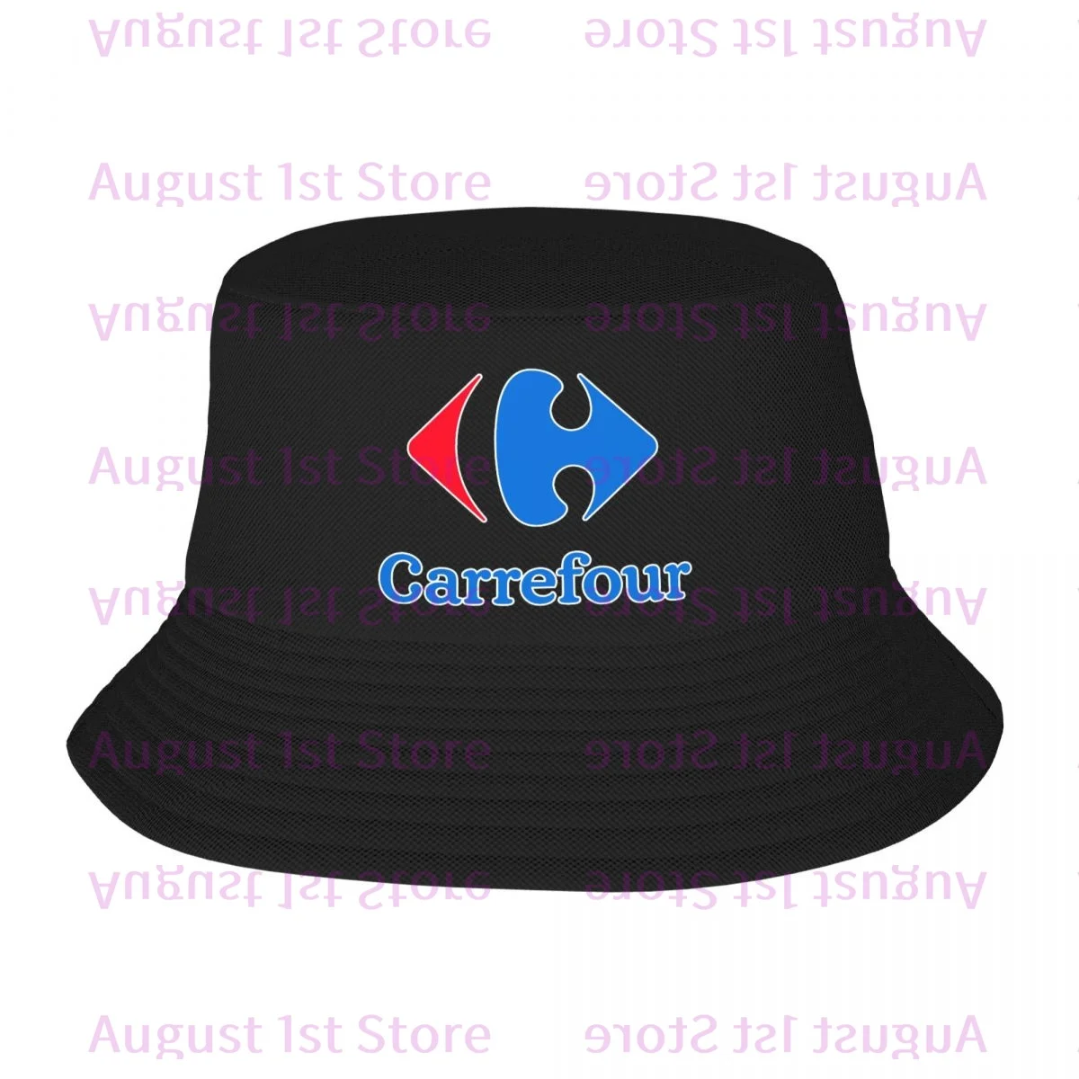 Divertido logotipo de carrefour unisex adulto pescador sombrero ajustable casual camionero gorra