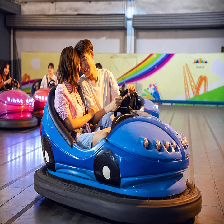 

Kid & Adult Bumper Cars - Innovative Design, High Impact Resistance, Perfect For Playgrounds/Malls