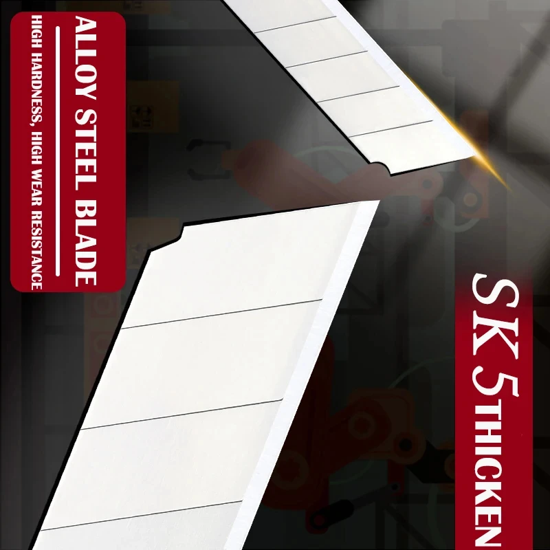 M & G 10 قطعة/الوحدة SK5 الصلب القاطع شفرات 9 مللي متر/18 مللي متر قطع سكّين متعدّد الاستخدامات شفرة سمك لتقوم بها بنفسك دائم الفن القاطع #2