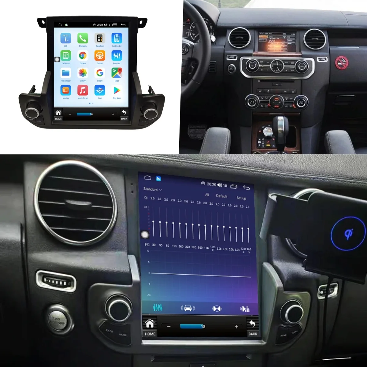 Android 13 For Land Rover Discovery 4 LR4 2009-2016 Car Radio Automotive Multimedia Tesla Screen Carplay Auto Bluetooth GPS 4G