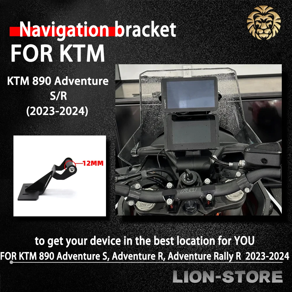 

Аксессуары для KTM 890 Adventure S KTM 890 Adventure Rally R 2023 2024, кронштейн для GPS мобильной навигации KTM 790 Adventure