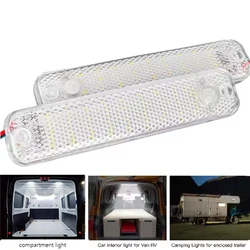 Car LED Dome Light 36LED 12V-85V Truck Interior Light With Switch Night Reading Ceiling Light For RV Motorhomes Marine