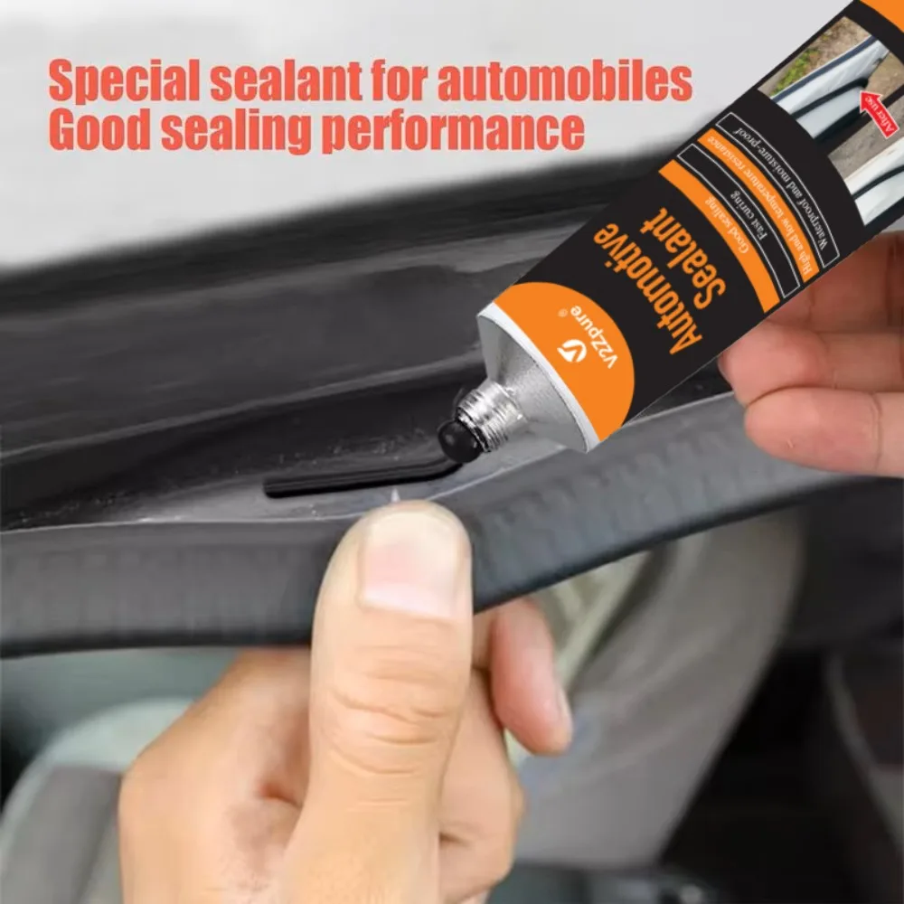 Automotive Sealant Black RubberAdhesive Windshield Sealant Efficient Window Sealant Glue Universal Waterproof Glue Repair Sealer