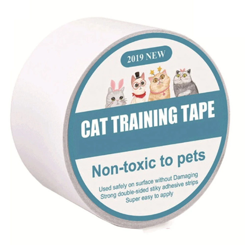 5Mx6.35cm Furniture Guard Cat Scratch Protector Anti-Scratch Tape Roll Cat Scratch Prevention Clear Sticker