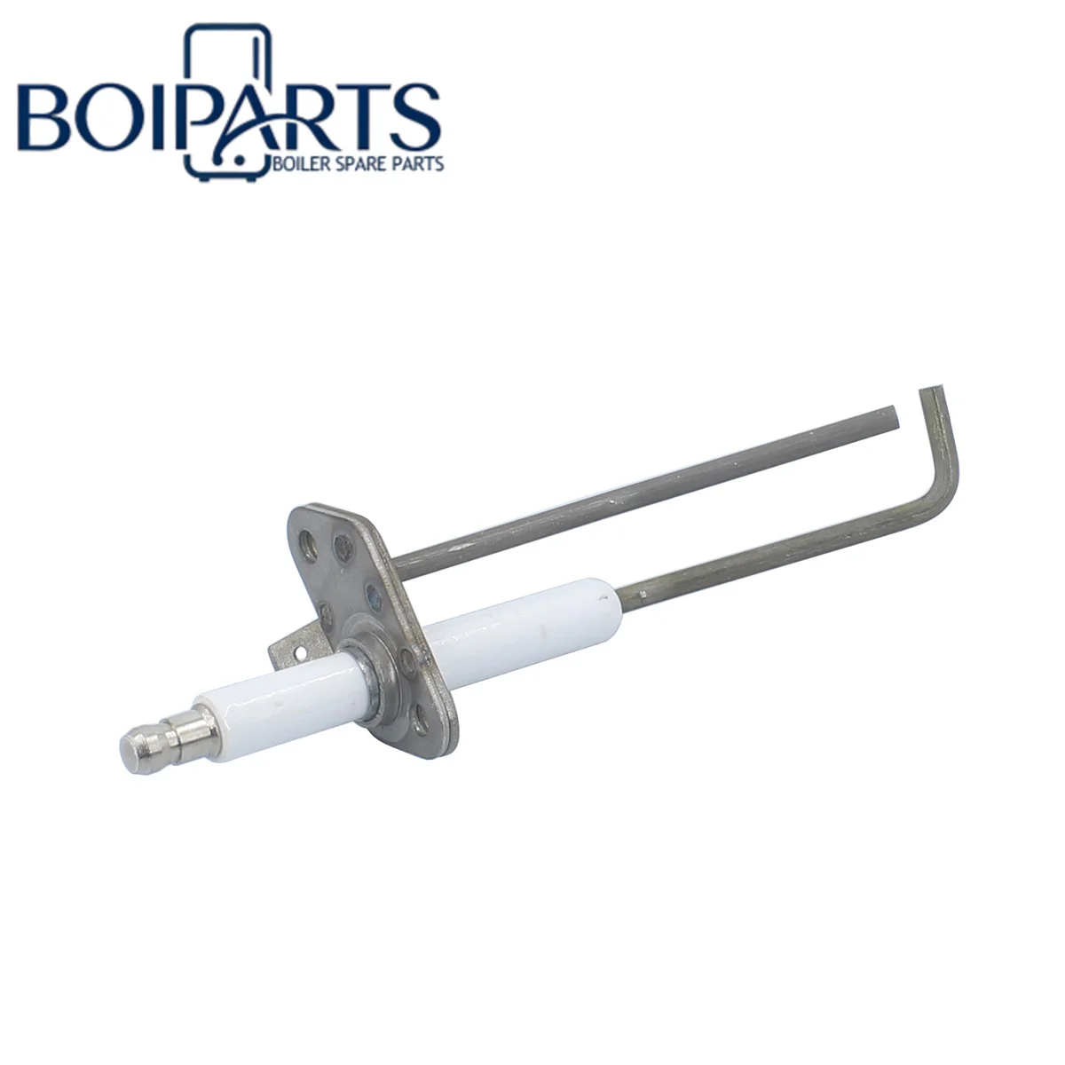 Dual Probe Ignition Electrode with Flame Sensor Integrated 2in-1 Gas Boiler Spark Igniter for BAXI 710220000 Replacement Spart