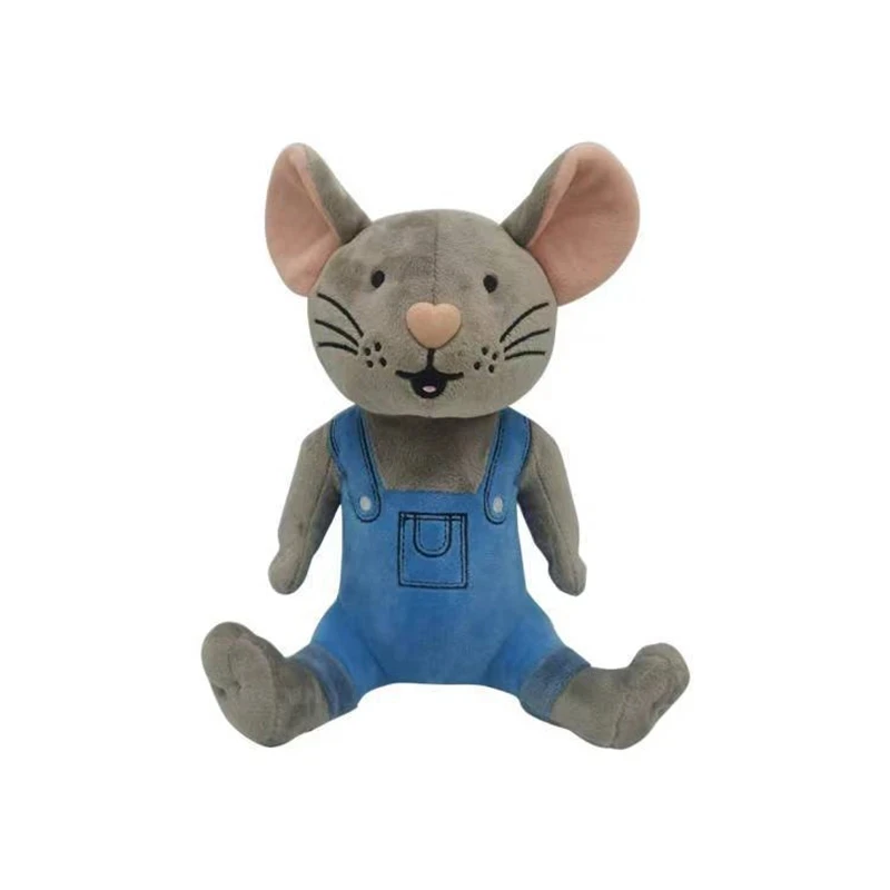 New Game If You Give A Mouse A Cookie Plush Toys cute Soft Cartoon Stuffed Kids Boy Baby Girl Birthday Gifts 25cm