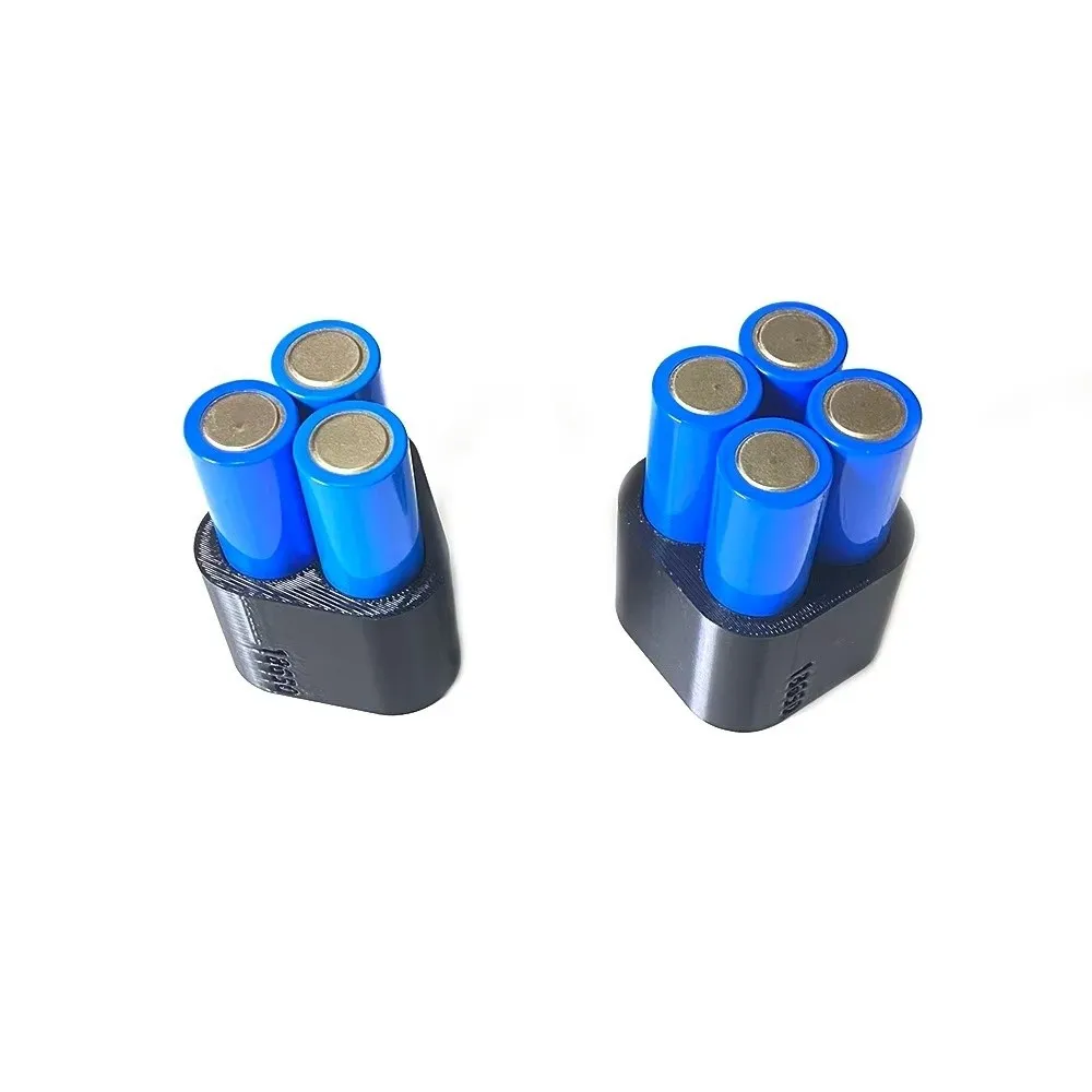 1/4Pcs Cell Alignment Jig 18650 Lithium Battery Spot Welding Fixture Positioning Plastic Battery Welding Bracket Open Top